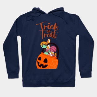 Trick or treat t shirt Hoodie